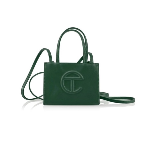 Telfar Handbags - Telfar Green Mini Shopping Bag